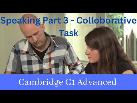 Cambridge C1 Advanced Speaking Part 3(CAE) - with examiners comments