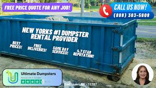 Low Cost Same Day Roll Off Dumpster Rentals - Smithtown, NY - Call (888) 303-5608