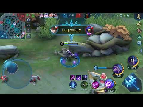 Gusion prank  in Ggrandmaster  no skin