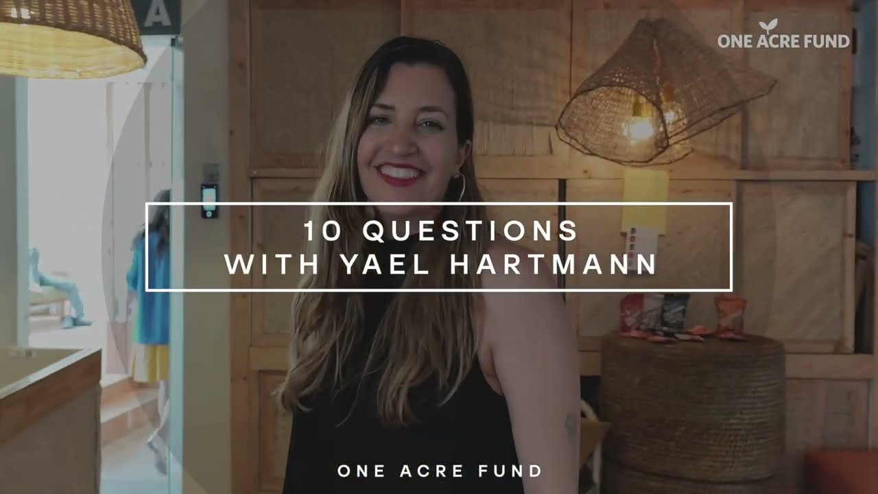 1O questions with Yael Hartmann