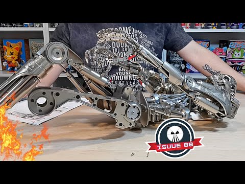 Build The Terminator T-800 Issue 88 - Assemble The Left Hip Joint (Speed Build)