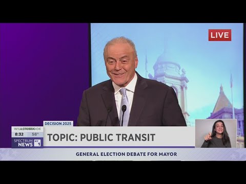 Curtis Sliwa argues for fare enforcement at subway stations.