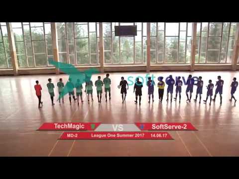 TechMagic 4 - 1 SoftServe-2 (League One Summer 2017, Group Stage Highlights)