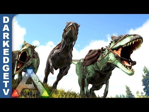 [S1E25] Allosaurus Taming & Breeding!  - ARK: Survival Evolved