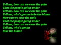 Maxi Priest - How can we ease the pain lyrics