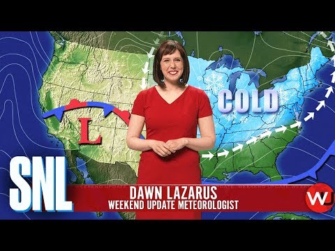 Weekend Update: Dawn Lazarus on Third Winter Storm - SNL