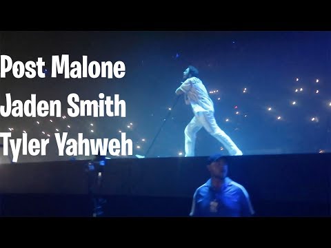 Post Malone, Melbourne Concert ft.Tyla Yaweh and Jaden Smith