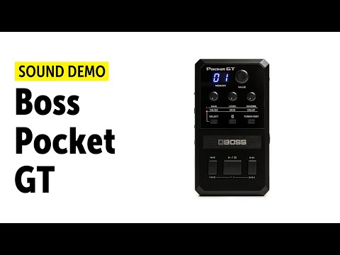 Гитарный процессор эффектов Boss Pocket GТ