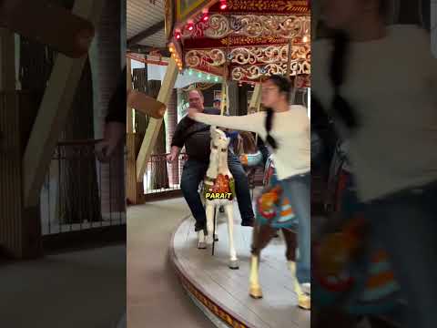 Pourquoi les gens attrapent des anneaux sur un carrousel