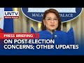 PCO Usec Castro Holds Press Briefing On Post Election Concerns Admin Priorities May 14 2025