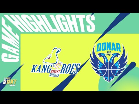 Kangoeroes Basket Mechelen vs. Donar Groningen #BNXTLeague