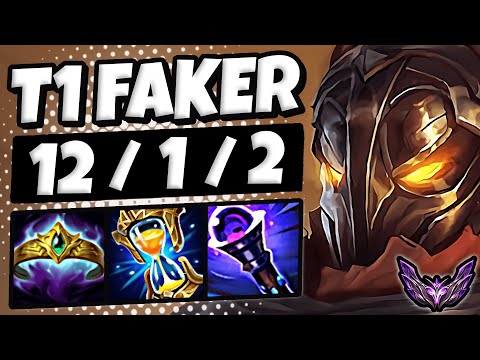 T1 Faker Viktor vs Zoe [ MID ] Patch 12.21 Korea Master ✅