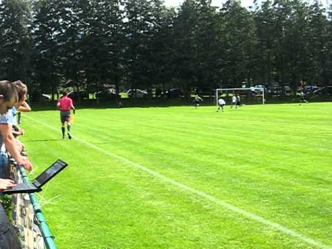 Drzewiarz Jasienica - Beskid 09 Skoczów 13.08.2011 Fragment meczu