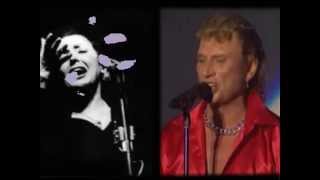 Johnny Hallyday &amp; Edith Piaf - L&#39;hymne à l&#39;amour