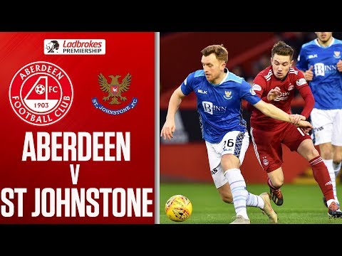 FC Aberdeen 0-2 FC Saint Johnstone Perth