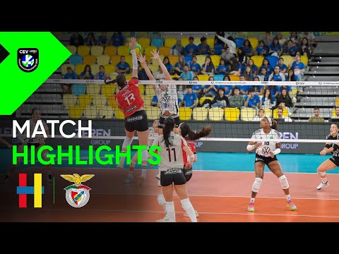 Highlights | CD Heidelberg LAS PALMAS vs. Sport LISBOA e Benfica | CLvolleyW 2026