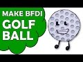 Make BFDI Golfball