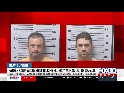 Father and son steal $774,000 from elderly woman, court documents say