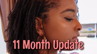 Sisterlocks on Thin Hair - QUICK 11 Month Update