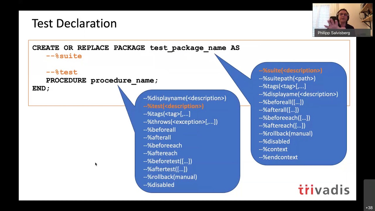 RoOUG TechSession#43: Testing with utPLSQL–Made Easy with SQL Developer