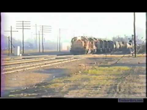 Classic Railroad Series 591 - UP at Colton, CA March 1988