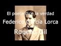 El poeta dice la verdad, Federico García Lorca ...