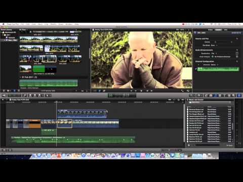 Final Cut Pro Basics Tutorial Pt. 6 - Transform / Crop / Distort Tools