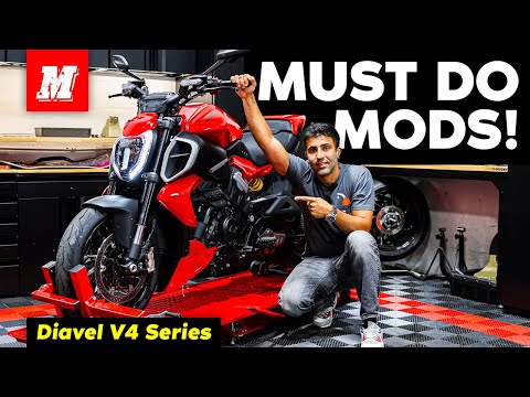 4 MUST DO Mods for the Ducati Diavel V4! | Diavel V4 Series Part 1