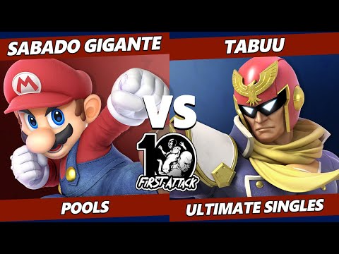 First Attack 2022  - Ssabado Gigante (Mario) Vs. Tabuu (Captain Falcon) Smash Ultimate Tournament