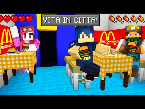 I'm rebuilding the €150,000 McDonald's!! - City Life - Minecraft ITA