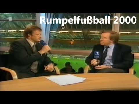 Günter Netzer und Gerhard Delling über den "jämmerlichen" Zustand der Nationalmannschaft (2000)