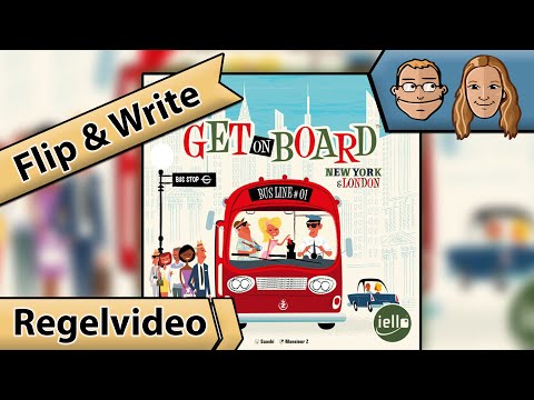 Get on Board: New York & London – Brettspiel – Regelerklärung
