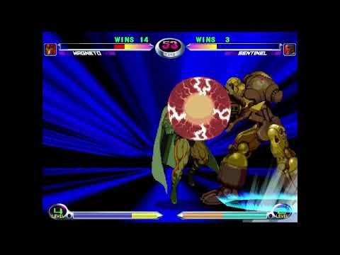 MvC2: Josh 360 - Magneto 1v2 Comeback vs Sent/Anakaris .:2.17.23:. [LIVE AUDIO]