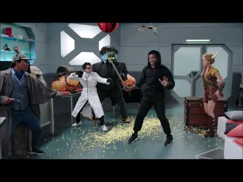 Power rangers beast morphers - Devon scares Ravi Nate Steel and Zoey  #halloween #trickortreat