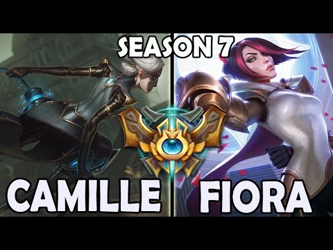 Marin plays CAMILLE TOP vs A Korean CHALLENGER FIORA