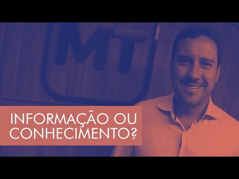 Informação ou conhecimento?