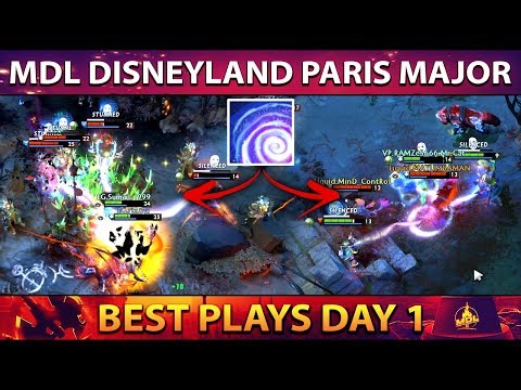 MDL Disneyland Paris Major Best Plays Group Stage - Day 1 Dota 2