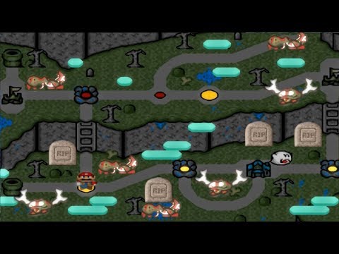 New Super Mario World: The Best Mario Game: VALLEY OF THE DEAD (Amazing NEW Graphics)