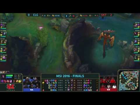 CLG vs SK Telecom T1   Game 3 Grand Finals LoL MSI 2016   CLG vs SKT G3 MSI