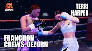 ボクシングゲーム UNDISPUTED フランション・クルーズ vs テリー・ハーパー
