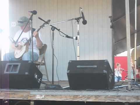 Sally Ann , Walt Koken at Grayson County Fiddlers Convention, Elk Creek 2013