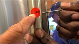 How to put the handles on a Samsumg French door refrigerator