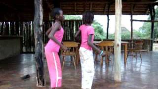 Children in Makuleke Dancing to Thomas Chauke