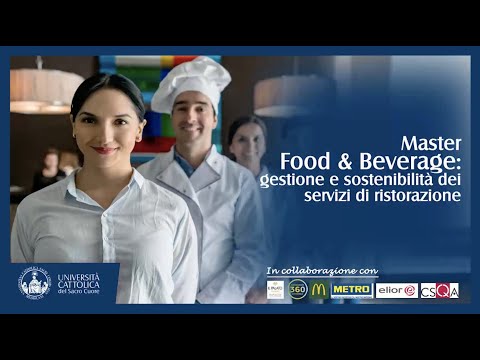 , title : 'Master Food & Beverage: gestione e sostenibilità dei servizi di ristorazione'