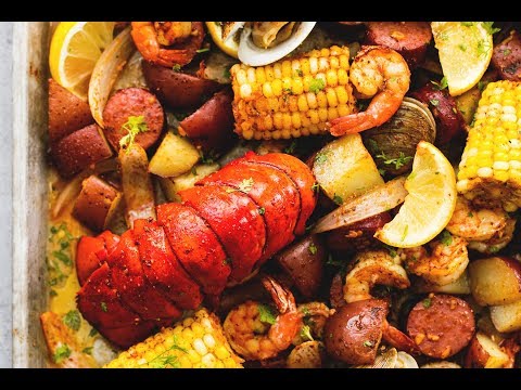 Sheet Pan Clambake