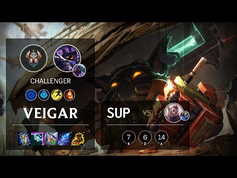 Veigar Support vs Rakan - EUW Challenger Patch 10.9