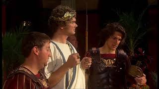 Horrible Histories  Rotten Romans  Caligula declares war against Poseidon  god of the sea