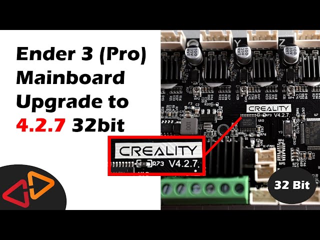 Vídeo relacionado con Creality Oficial Ender 3 Silent Motherboard Upgrade 32bit V4.2.7 Placa Base con Controlador TMC2225 Controlador de Impresora 3D Accesorios para Ender-3/3 MAX / 3 Pro / 3 V2 / 3 Neo / 3 V2 Neo