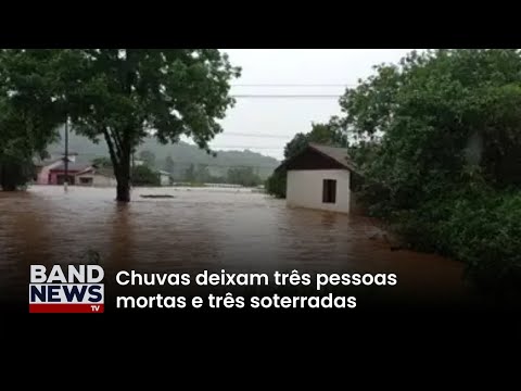 Vice-governador do Rio Grande do Sul fala sobre temporal | BandNews TV
