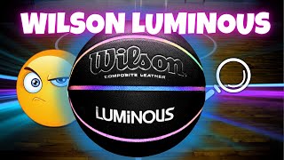 How long does a basketball last? Wilson Luminous Basketball 1 year review